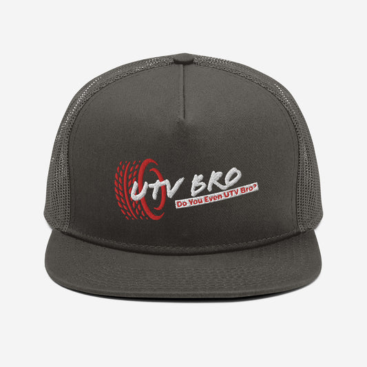 The Snapback Bro Cap w/ embroidered design. (Charcoal Grey)